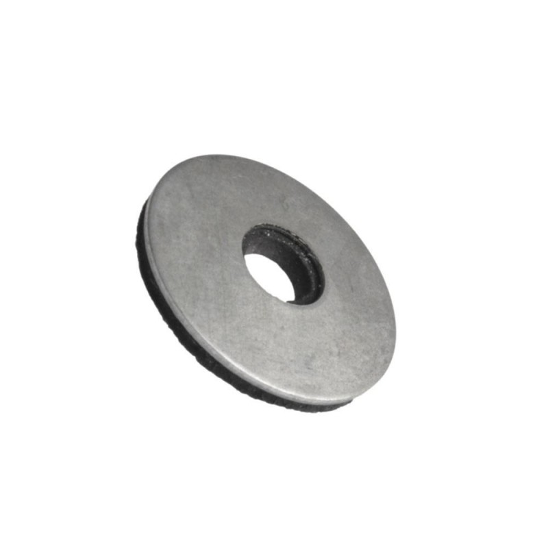 Podložka s těsnící černou epdm gumou, ocel, zinek bílý, 7x22 mm Podložka s těsnící černou epdm gumou, ocel, zinek bílý, 7x22 mm