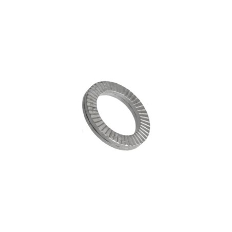 Podložka wedge-lock pro šrouby s válcovou hlavou, ocel, zinek lamelový, m14 (15.2x23x3.4)