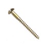 Din 96 vrut do dřeva s půlkulatou hlavou, průběžná drážka, nerez a2, 4.5x45 mm
