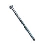 Tx-60 vrtací vrut do lišt a podlah, malá zápustná hlava se 6 drážkami, torx 10, frézovací segment, vrtací špička, ocel, zinek bí