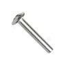 Din 967, šroub s okrasnou hlavou, drážka kombi (pozidrive+rovná drážka), ocel 4.6, zinek bílý, m4x12 mm