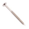 Vrut se zápustnou hlavou a drážkou torx s vrtací špičkou, částečný závit, nerez a2, 6.0x100/60 mm