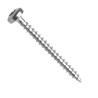 Univerzální vrut, půlkulatá hlava, drážka torx, celý závit, nerez a4, 4.0x50 mm