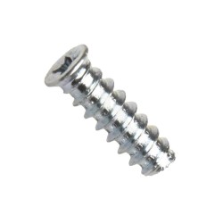 Eurovrut, zápustná hlava, drážka pozidrive pz 2, hrubý závit, ocel, poniklováno, 6x16 mm
