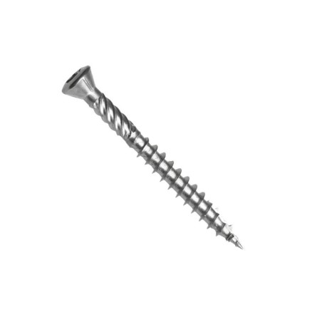 Vrut terasový, zápustná hlava tx20, frézovací segment, řezná špička, nerez c1 (aisi 410), 4.5x60/36 mm 