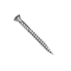 Vrut terasový, zápustná hlava tx25, frézovací segment, řezná špička, nerez a2 (aisi 304), 5.0x60/36 mm 