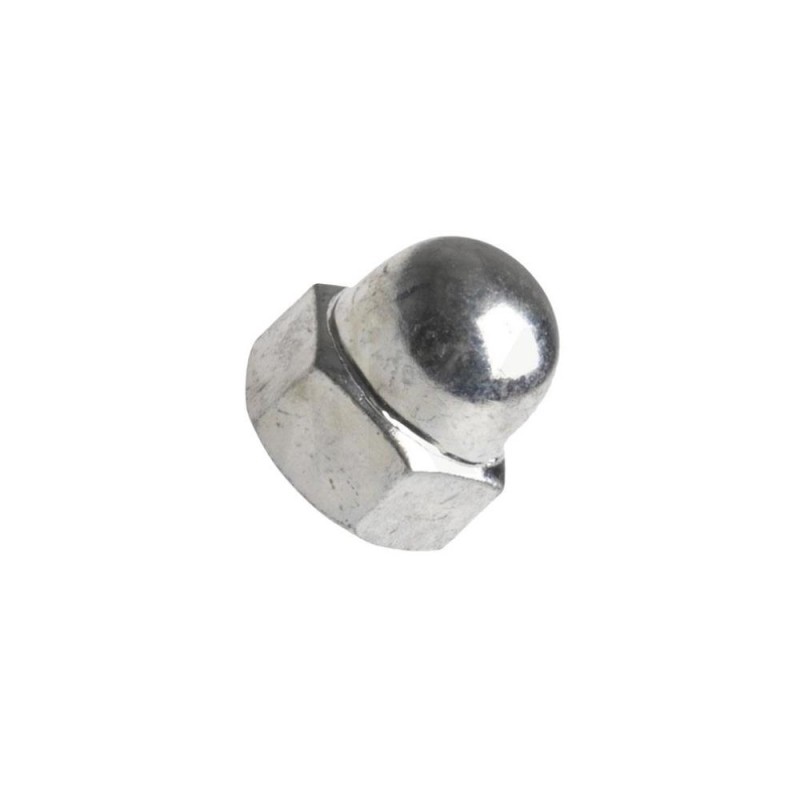 Din 1587 matice šestihranná klobouková (uzavřená), vysoká forma, nerez a2, m3 Din 1587 matice šestihranná klobouková (uzavřená), vysoká forma, nerez a2, m3