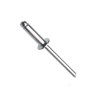 Trhací nýt s plochou hlavou, hliník/ocel, bílý r-9016 3.2x10 bralo®