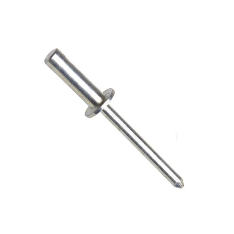 Trhací nýt uzavřený (těsnící) s plochou hlavou, hliník/ocel, 4.8x16 bralo® Trhací nýt uzavřený (těsnící) s plochou hlavou, hliník/ocel, 4.8x16 bralo®