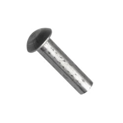 Din 660 nýt s půlkulatou hlavou, ocel, bez úpravy, 6x30