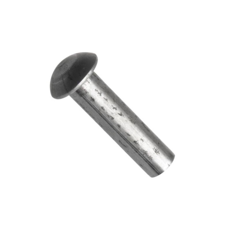 Din 660 nýt s půlkulatou hlavou, ocel, bez úpravy, 6x30