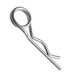 Din 11024 závlačka pružinová jdvojitá double, ocel, zinek bílý, 4.0x78 mm