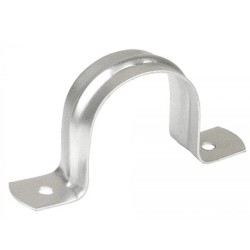 Ab-pu objímka jednoducá typ "c" index®, zinek bílý, 18mm 3/8"