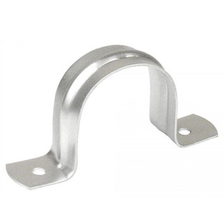 Ab-pu objímka jednoducá typ "c" index®, zinek bílý, 20mm 1/2"