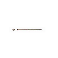 Sr-st bezpečnostní vrut se zápustnou hlavou a drážkou torx (t40) do hmoždinek mungo, ocel, galvanický zinek bílý, 7x125 mm