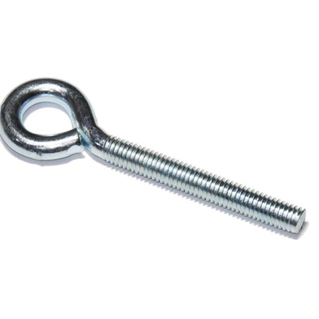 Oko se závitem m4x30mm  zinek