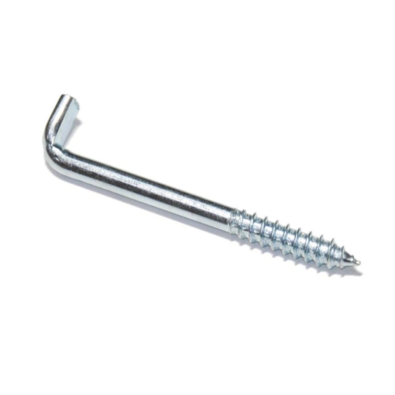 Skoba s plochou drážkou 120mm zinek Skoba s plochou drážkou 120mm zinek