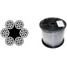Lano ocel.(6x19+fc) zb  10,0
