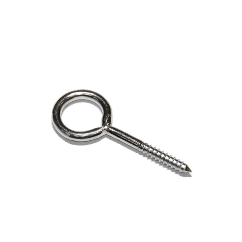 Oko s vrutem 16x8mm nerez a2