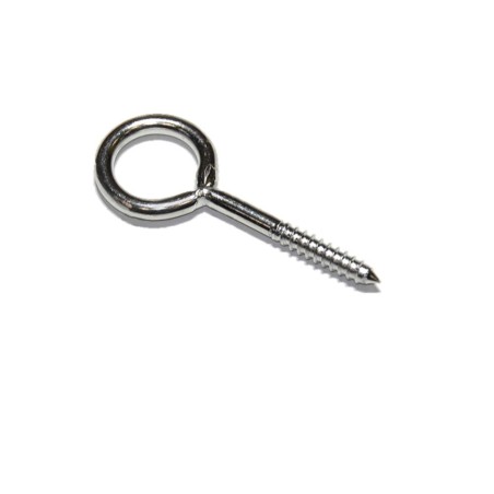 Oko s vrutem 25x12mm nerez a2