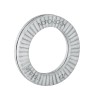 Podložka nord-lock® pro šrouby se šestihrannou hlavou (nlsp), ocel, zinek lamelový, m27 (28.4x48.5x5.8)