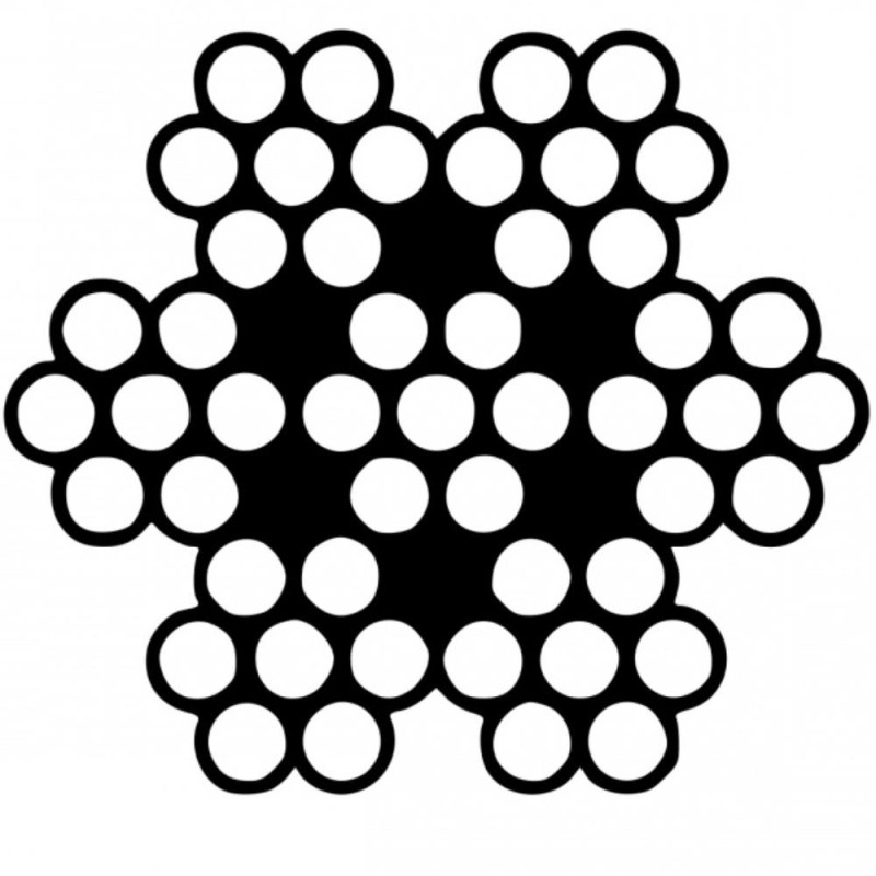 A4 lano d3055 (7x7) 3,0 /1000m