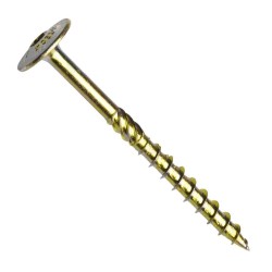 Vrut konstrukční, talířová hlava, torx 25, frézovací segment, špička se zářezem, částečný závit, ocel, zinek bílý, 5x160 mm