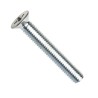 Din 965a-h, šroub se zápustnou hlavou, křížová drážka phillips, ocel 4.8, zinek bílý, m4x18 mm