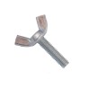 Din 316, šroub křídlatý, americký typ af, ocel 4.6, zinek bílý, m4x25 mm