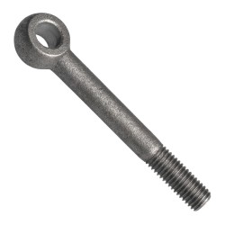 Din 444, šroub otočný s okem, typ b, ocel 4.6, zinek bílý, m6x40 mm