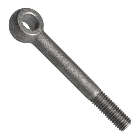Din 444, šroub otočný s okem, typ b, ocel 4.6, zinek bílý, m10x55 mm
