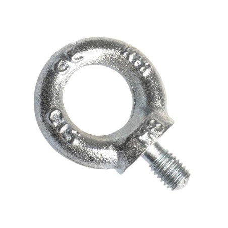 Din 580, šroub závěsný s okem, ocel c15, zinek bílý, m16