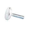 Din 653, šroub s nízkou rýhovanou hlavou, ocel 4.6, zinek bílý, m6x20 mm