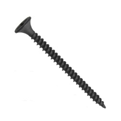 Šroub do sádrokartonové desky en 14566, zápustná hlava, jemný závit do plechu dvouchodý, tmn, drážka phillips, fosfát, 4.2x80 mm