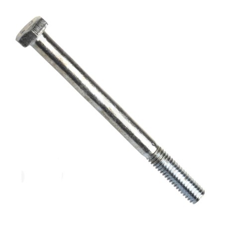 Din 931, šroub se šestihrannou hlavou, částečný závit, ocel 8.8, zinek bílý, m4x55 mm