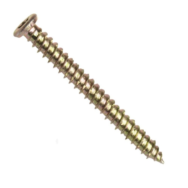 Kotevní šroub okenní "turbo", plochá hlava 11 mm, drážka torx 30, ocel, zinek bílý, 7.5x122 mm Kotevní šroub okenní "turbo", plochá hlava 11 mm, drážka torx 30, ocel, zinek bílý, 7.5x122 mm