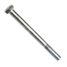 Din 960, šroub se šestihrannou hlavou, metrický jemný částečný závit, ocel 10.9, zinek bílý, m10x1.25x45 mm
